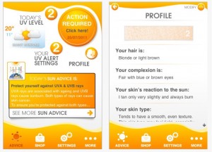 My UV Alert App - Screenshot 1